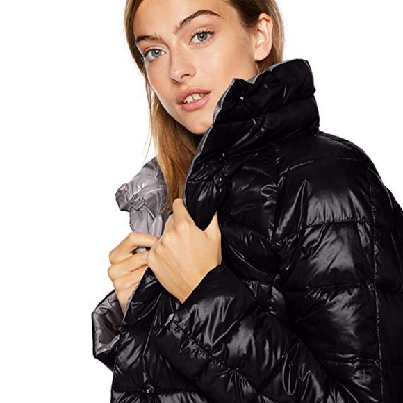 KENNETH COLE New York Quilted Puffer Coat - Picture 3 of 9